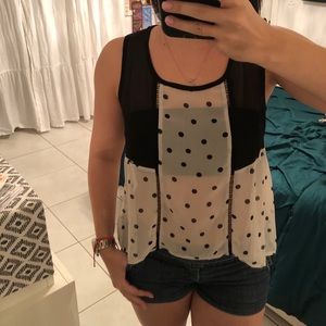 SOLD Sheer Blouse *3/$25